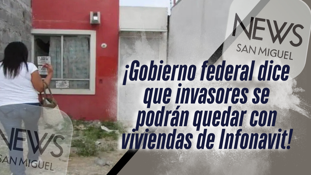 ¡Invasores! Gobierno les dará las viviendas invadidas por precios bajos