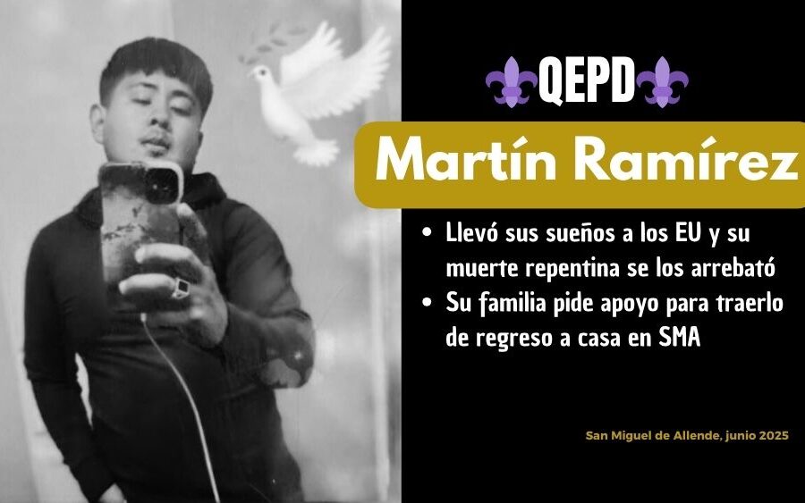 Martín Ramírez, de Palo Colorado, falleció en un accidente en los EU; su familia pide apoyo para traerlo a casa