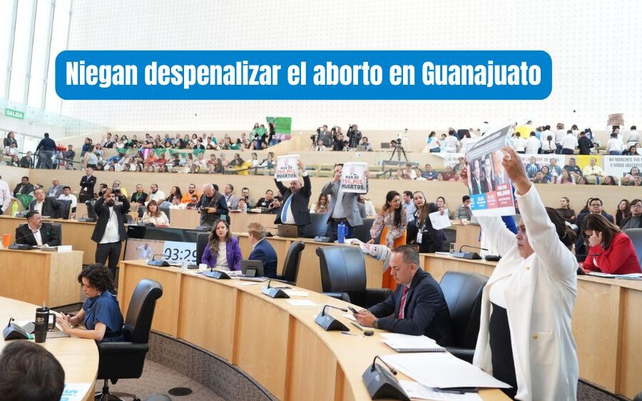 Con votos del PAN, PRD, 1 PVEM y 1 PRI, se archiva dictamen que buscaba despenalizar aborto en Guanajuato