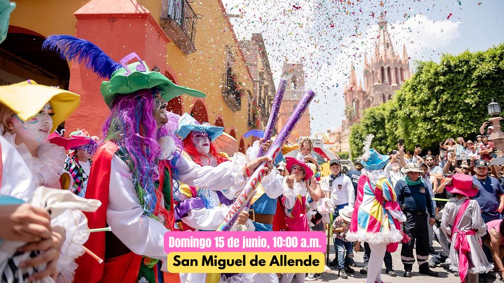 Vienen los Locos! San Miguel de Allende se alista para su Convite más alocado del año