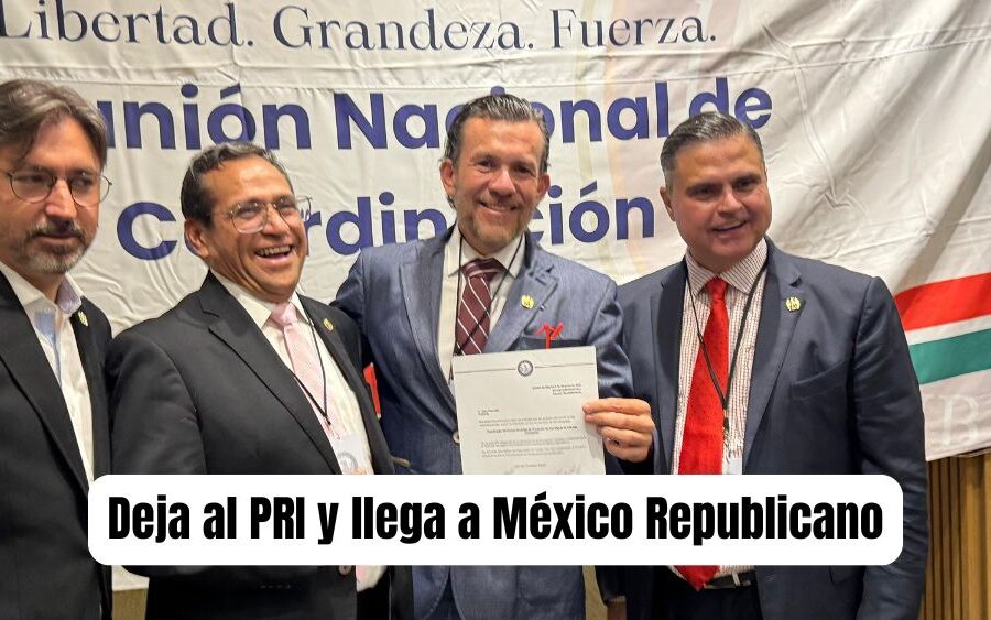 El sanmiguelense Juan Pasqualli renuncia al PRI y se une a México Republicano… y con Oliva