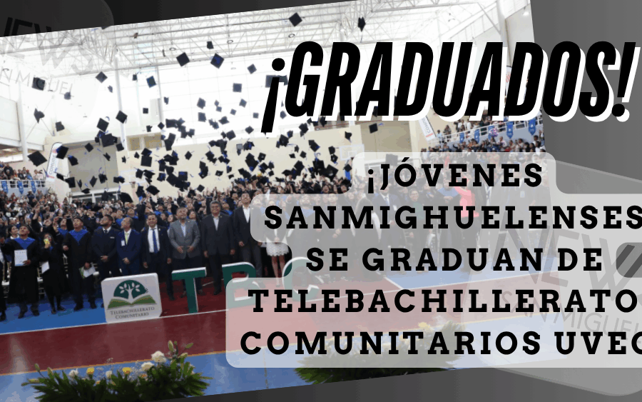 ¡Orgullo Sanmiguelense! 249 Jóvenes Egresan de Telebachilleratos Comunitarios UVEG en Guanajuato