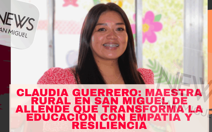 La historia de Claudia, la maestra que forma niños con valores y transforma comunidades