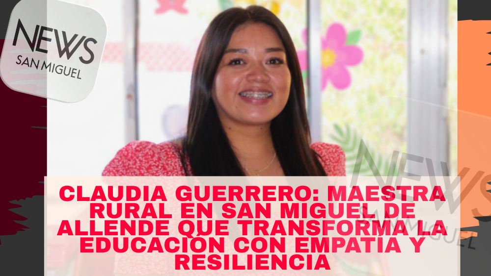 La historia de Claudia, la maestra que forma niños con valores y transforma comunidades