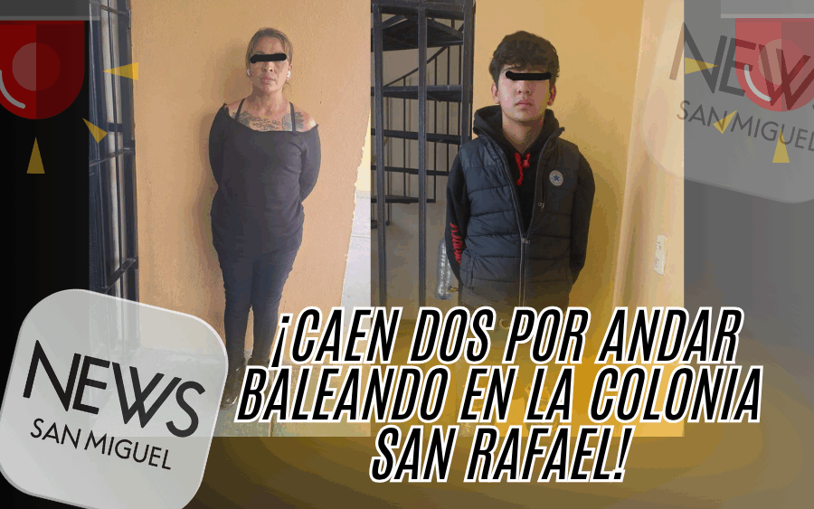 ¡Atrapan a dos personas tras las detonaciones en la San Rafael!