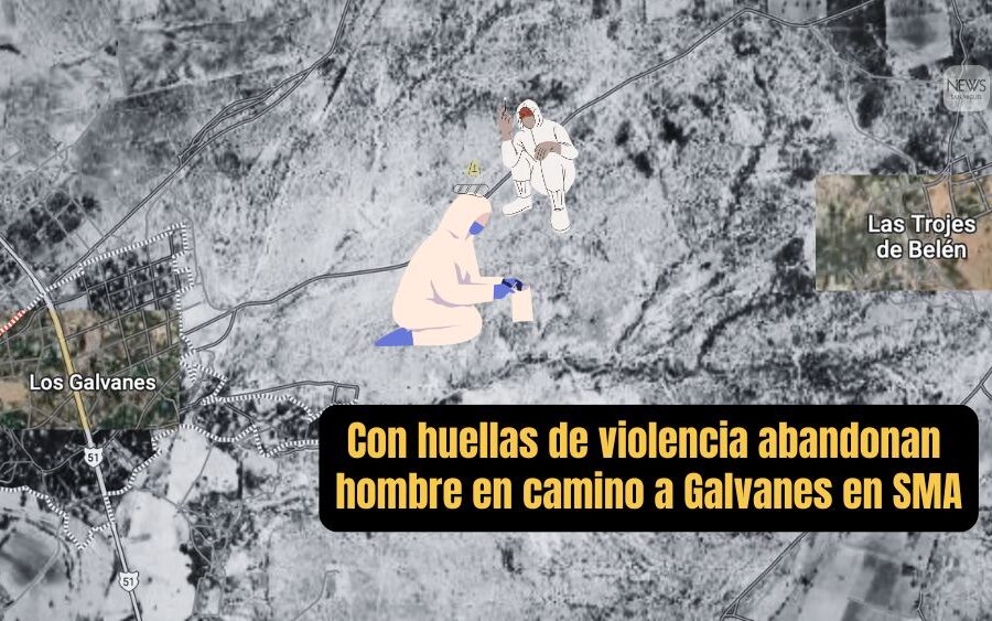 Con signos de violencia, abandonan el cuerpo de un hombre en comunidad de Galvanes, en San Miguel de Allende