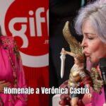 Verónica Castro brilla en el GIFF y lanza bomba: ¿una nueva Rosa Salvaje… con cuchillo en mano? 🔥🌹🔪