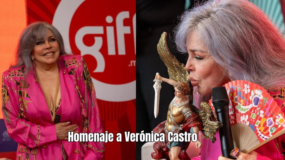 Verónica Castro brilla en el GIFF y lanza bomba: ¿una nueva Rosa Salvaje… con cuchillo en mano? 🔥🌹🔪