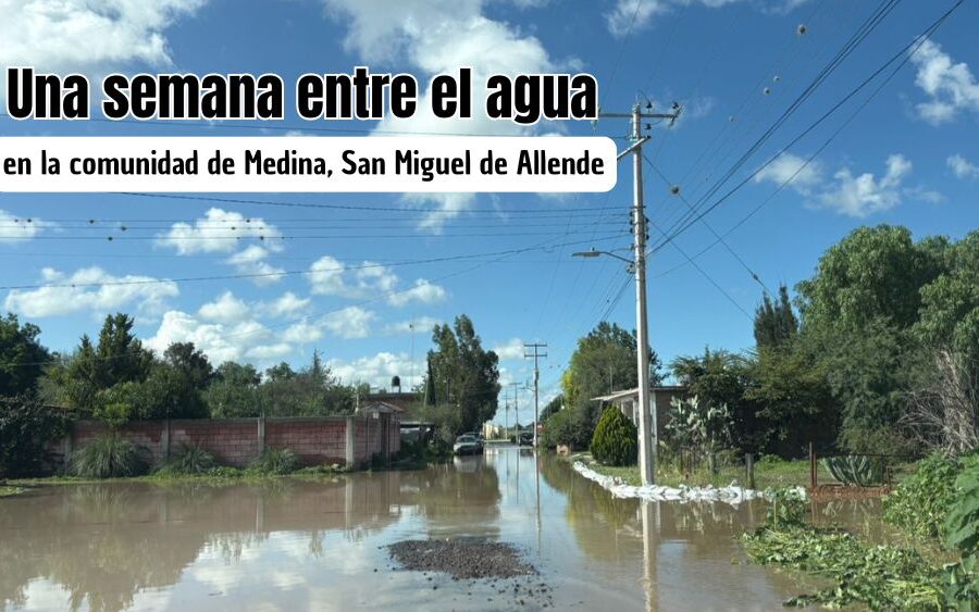 Inundados, ignorados y hartos: comunidad de Medina lleva más de una semana bajo el agua…