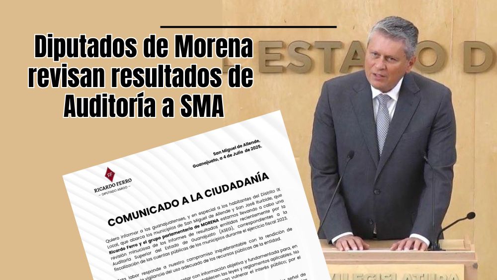 Ricardo Ferro y Morena revisan informes de la ASEG por presuntas irregularidades en municipios de Guanajuato