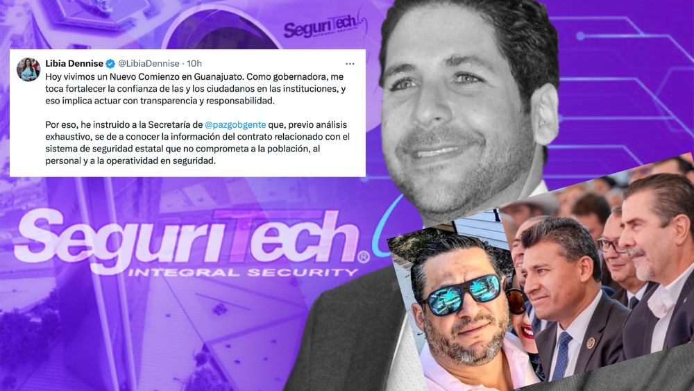 Gobernadora Libia Dennise destapa contrato ‘secreto’ de seguridad que benefició a exgobernador Diego Sinhue