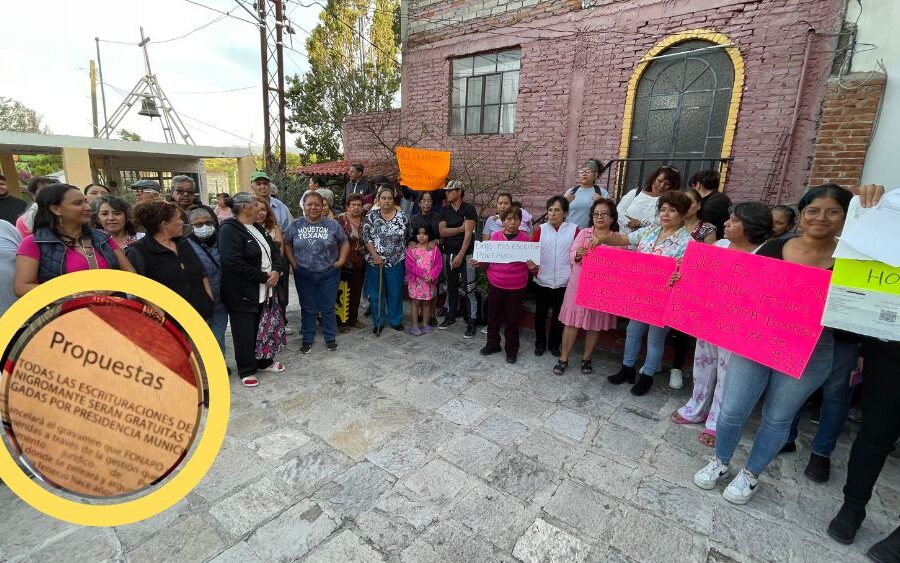 Gobierno de Trejo deja ‘plantados’ a vecinos del Nigromante; denuncian que se los ‘chamaqueó’ otra vez