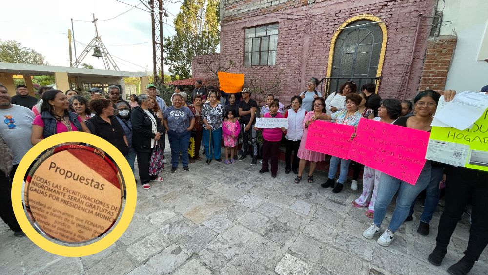 Gobierno de Trejo deja ‘plantados’ a vecinos del Nigromante; denuncian que se los ‘chamaqueó’ otra vez