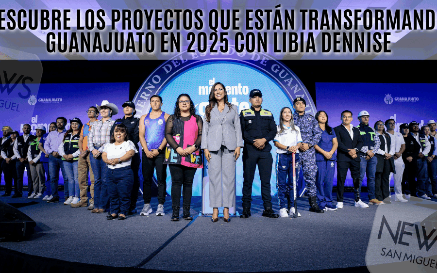 Libia Dennise presenta proyectos estratégicos para transformar Guanajuato: seguridad, agua, salud, educación y más
