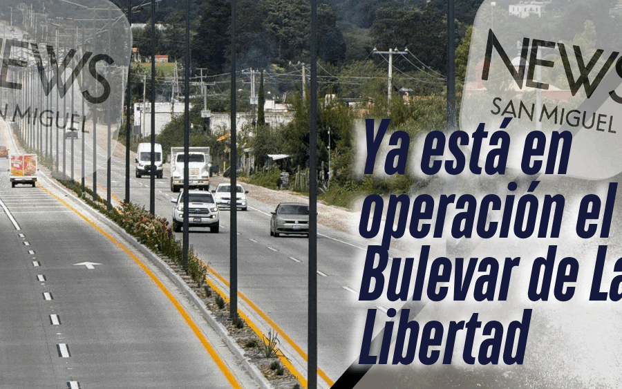 Bulevar La Libertad, abierto a circulación…sin tabachines ni jacarandas