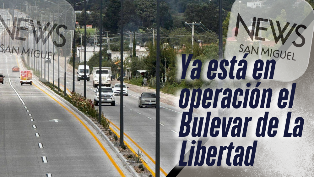 Bulevar La Libertad, abierto a circulación…sin tabachines ni jacarandas