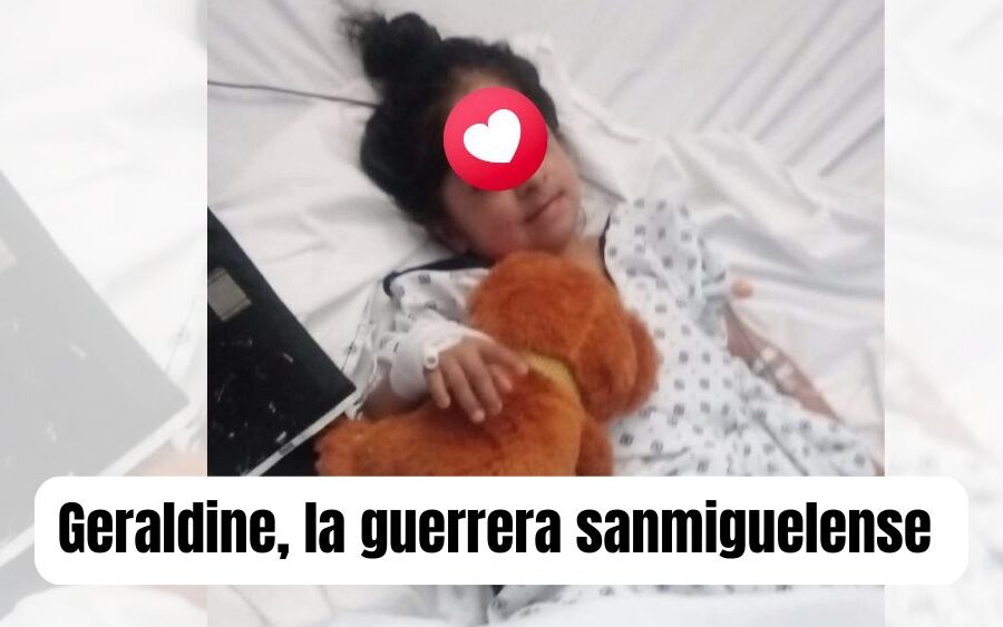 Geraldine, la pequeña guerrera ‘de cristal’ de San Miguel de Allende ahora necesita donadores de sangre