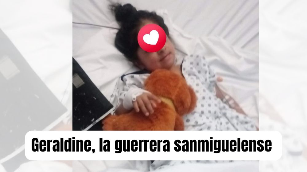 Geraldine, la pequeña guerrera ‘de cristal’ de San Miguel de Allende ahora necesita donadores de sangre