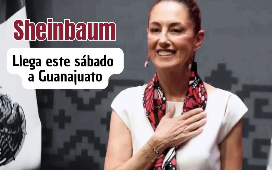 Claudia Sheinbaum aterriza en Guanajuato este sábado; va a Silao, GTO y Celaya