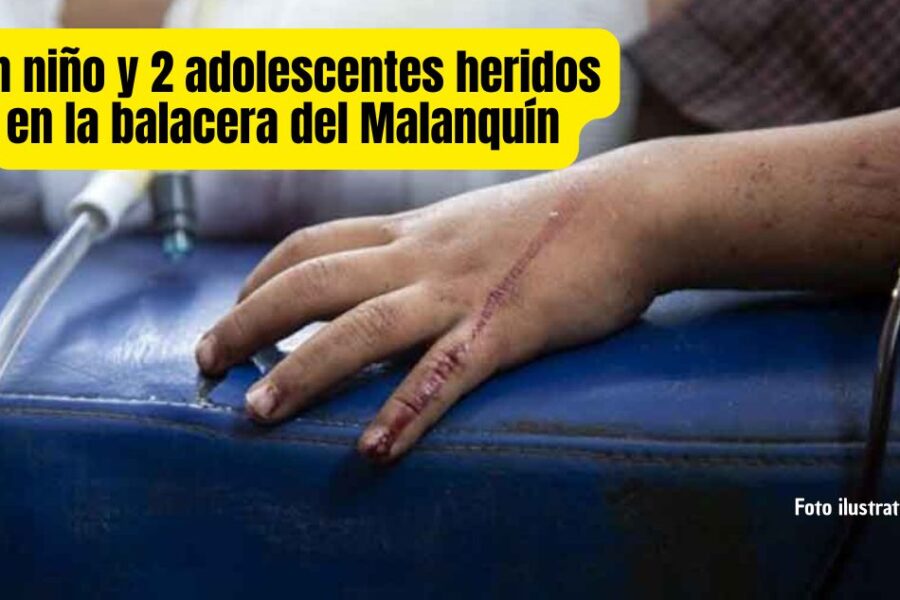 Un niño de 11 años y un adolescente luchan por su vida por la balacera en el Malanquín