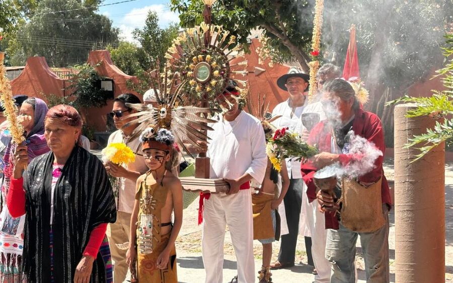 Cruz del Palmar celebra con orgullo indígena entre frente, danza y memoria