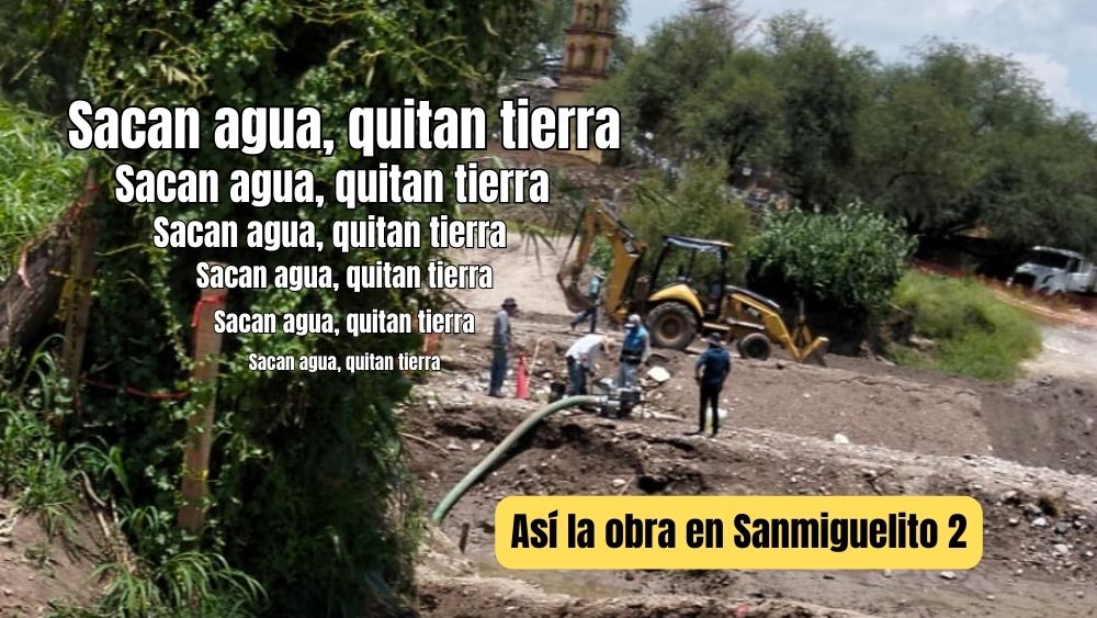 La comunidad de Sanmiguelito 2: Tres meses varados por el gobierno que derribó su Vado en San Miguel de Allende