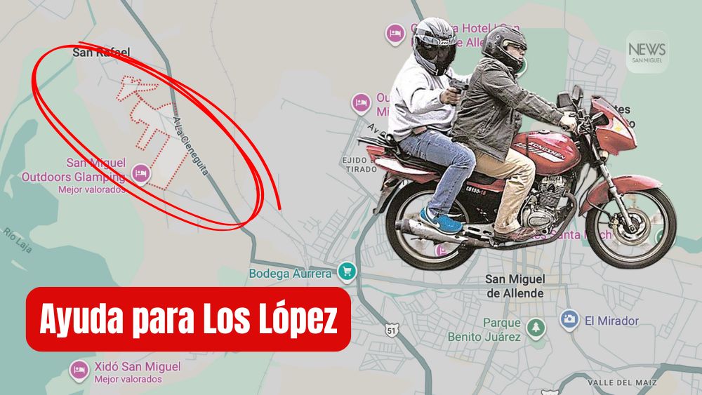 San Miguel de Allende: Comunidad Los López, bajo el yugo de la inseguridad