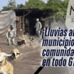 Lluvias afectan a más de 360 personas en GTO