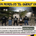 Capturan en Morelos a “El Güero” del CSRL vinculado a extorsiones en Gto