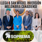 SOPREMA invertirá 5 mil millones en San Miguel