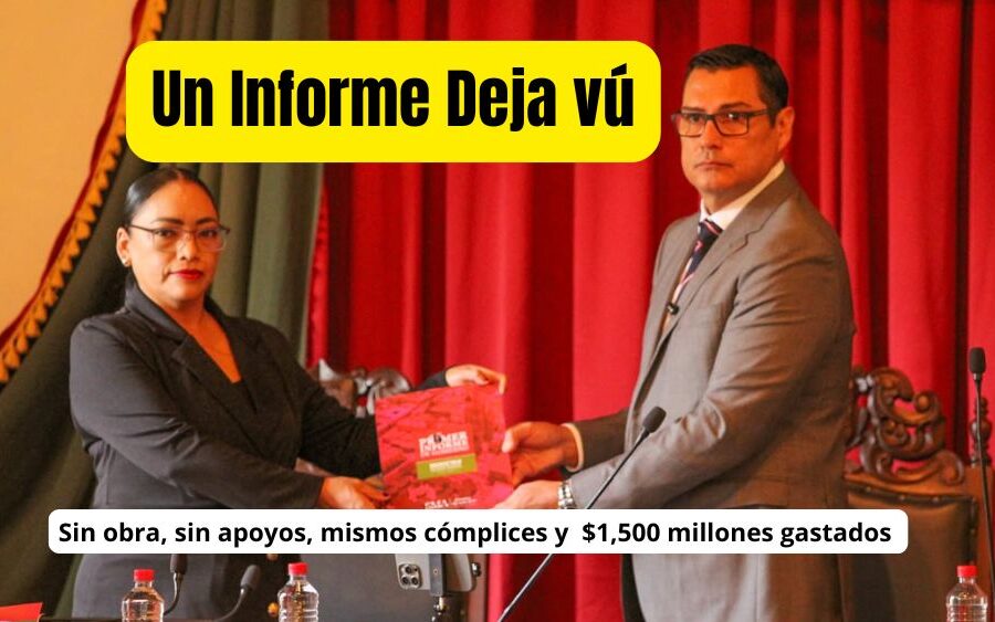 Mauricio Trejo repite el Informe, las mentiras… y el guión