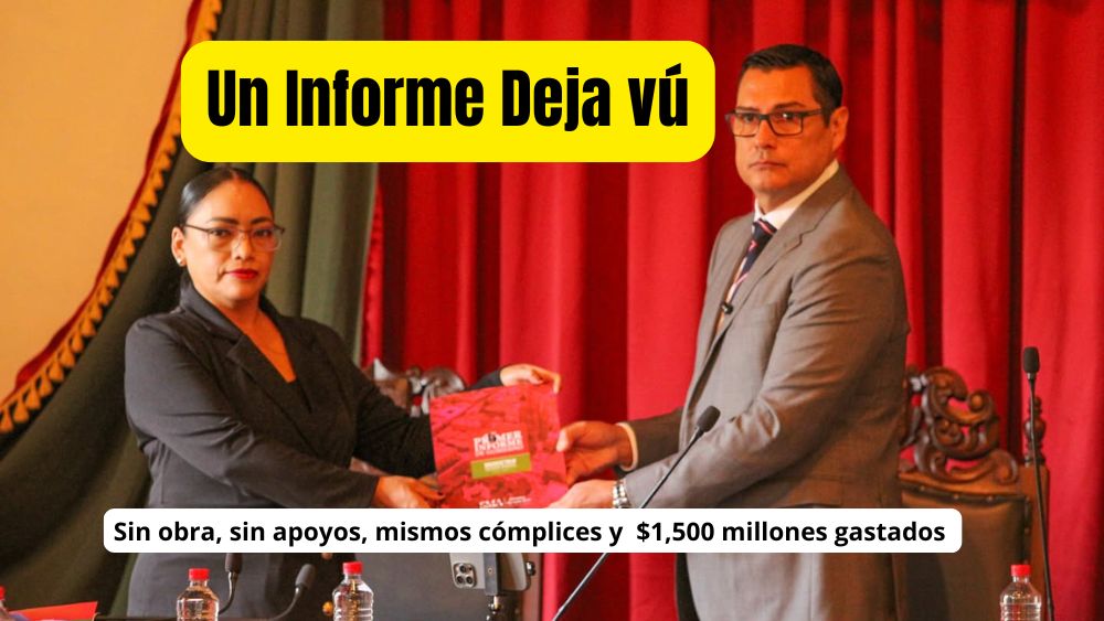 Mauricio Trejo repite el Informe, las mentiras… y el guión