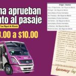 Mañana aprueban aumento al pasaje en SMA, de $8 a $10… y para que lo olvides ¡vete a la feria!