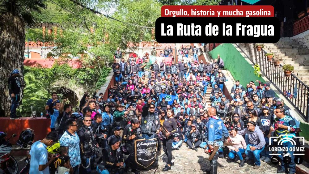 Más de 300 motociclistas rodarán por la Ruta de la Independencia de México