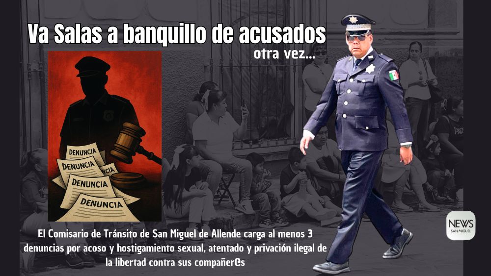 Jorge Salas, director de Tránsito de SMA, otra vez a tribunales; lo acusan de hostigamiento sexual y atentado contra una compañera