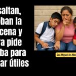 Asaltan a María en Loma Blanca y pide chamba para poder comprar los útiles y uniformes de sus 2 hijos