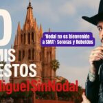 ‘Nodal no es bienvenido a San Miguel de Allende’: colectivo Sororas y Rebeldes pone un alto al uso de dinero público para contratar violentadores