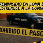 ¡Feminicidio en Loma Blanca; pareja de la mujer fue detenido!