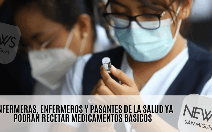 Enfermeras y pasantes ya podrán recetar medicamentos en México