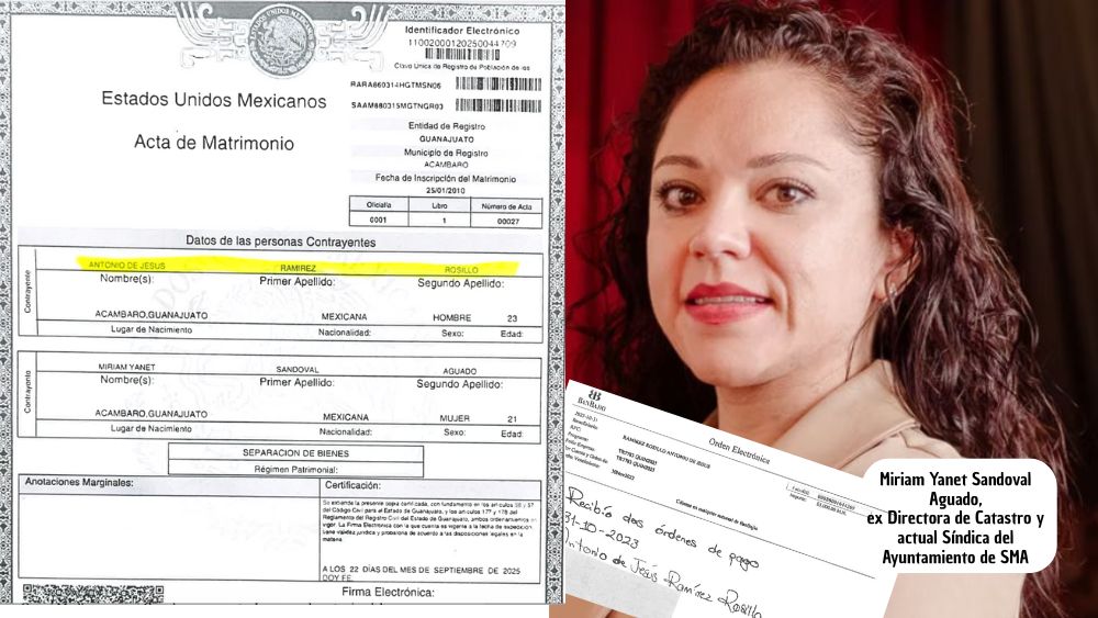 Exponen presunto ‘aviador’ en Catastro: la síndico de San Miguel habría metido a su esposo a cobrar sin trabajar