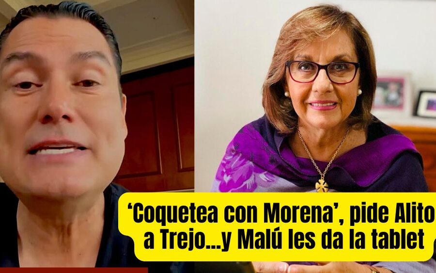 Mauricio Trejo le echa ojo para ‘secuestrar’ a Morena… y Malú Mícher le pasó la tablet