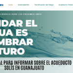 Abren portal para informar sobre el Acueducto Solís en Guanajuato
