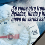 ¡Heladas de -5 grados en 6 estados!