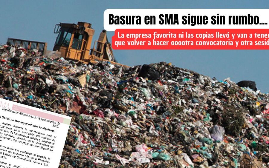 La basura vuelve a ser problema en San Miguel de Allende… ahora tienen que volver a empezar