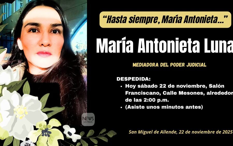 Se apagó una luz de la justicia: hasta siempre a la abogada María Antonieta Luna Bautista