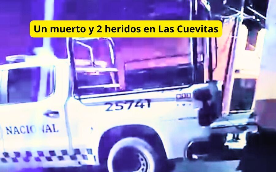 Hombres en moto balean a tres en Las Cuevitas: matan a uno y dos están heridos