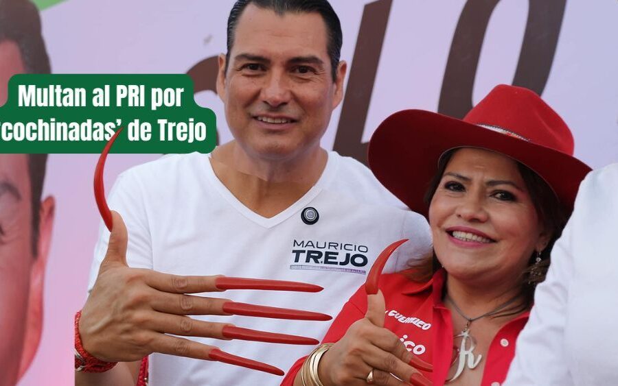 Imponen multa millonaria al PRI por culpa de Trejo al ocultar gastos y usar recursos públicos en campaña