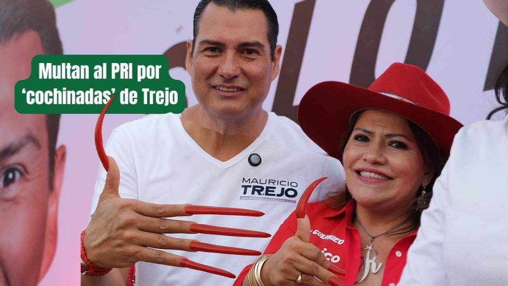 Imponen multa millonaria al PRI por culpa de Trejo al ocultar gastos y usar recursos públicos en campaña