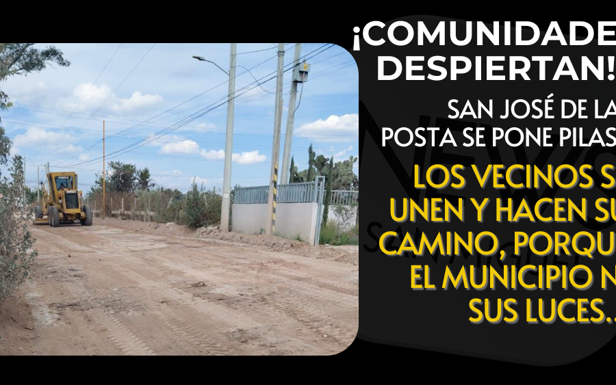 San José de la Posta repara sus caminos con dinero de la comunidad