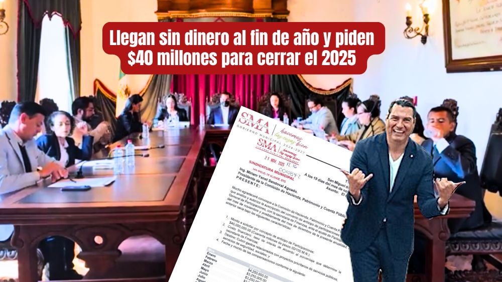 Pide Gobierno Municipal $40 millones de adelanto para cerrar el 2025;  ya no hay dinero para servicios